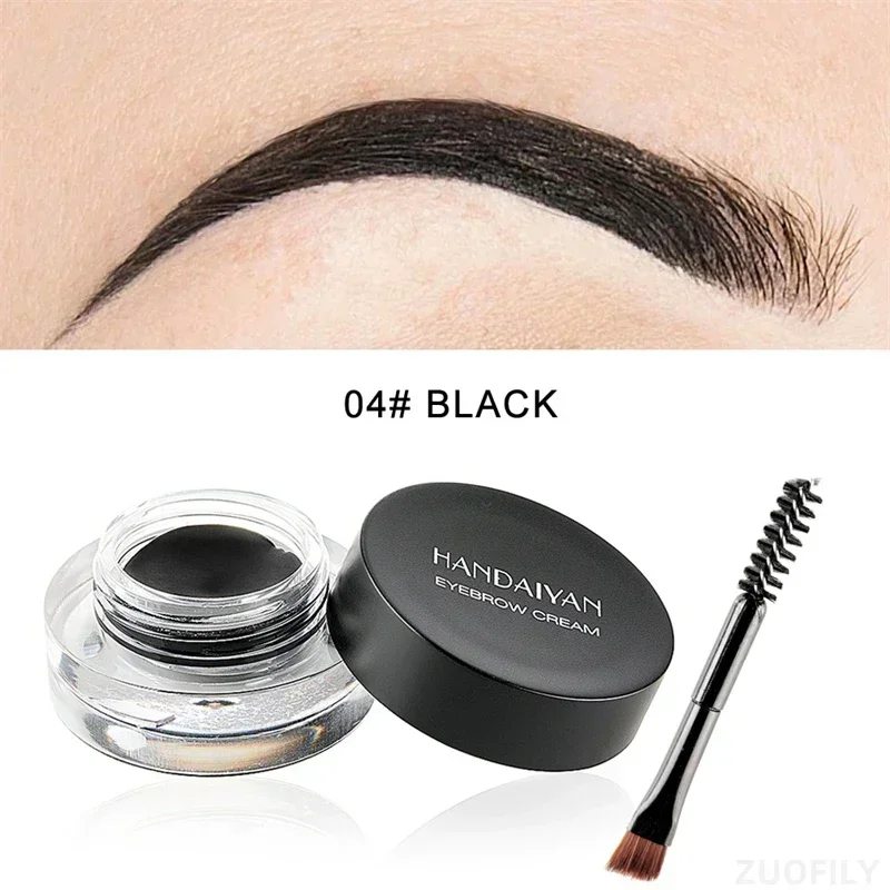 Vibrant Eyebrow Styling Gel - Waterproof & Long-Lasting with Brush