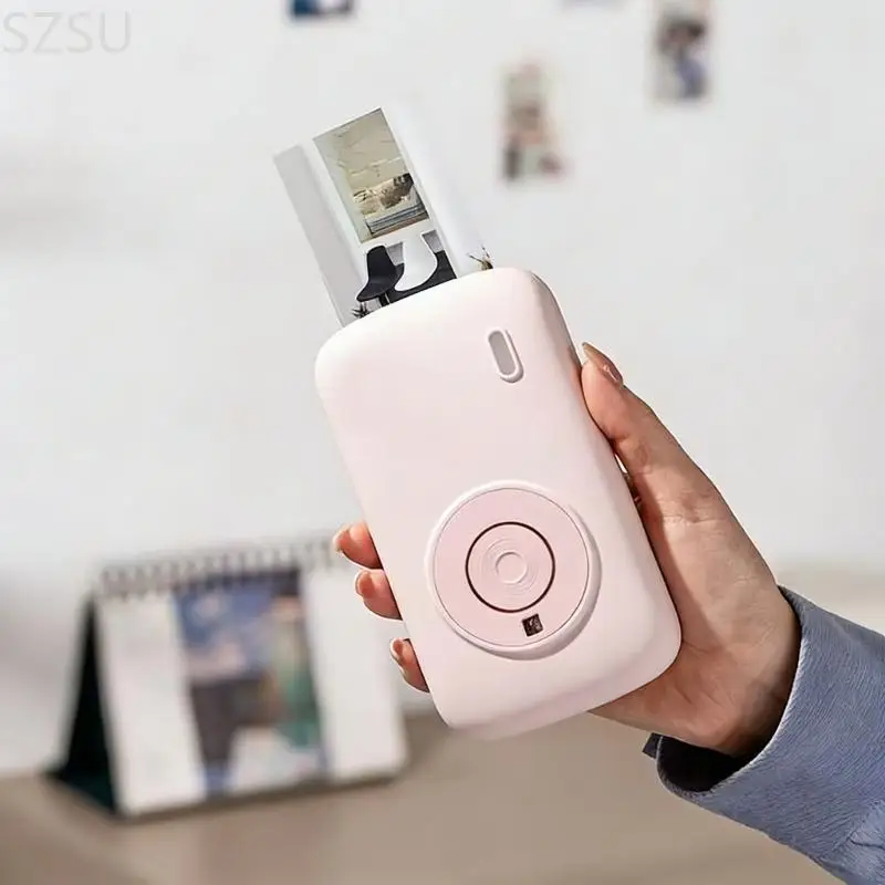CP2100 포토 프린터 인쇄 편의성을 위한 SZSU 1/2/5 박스 인화지 교체