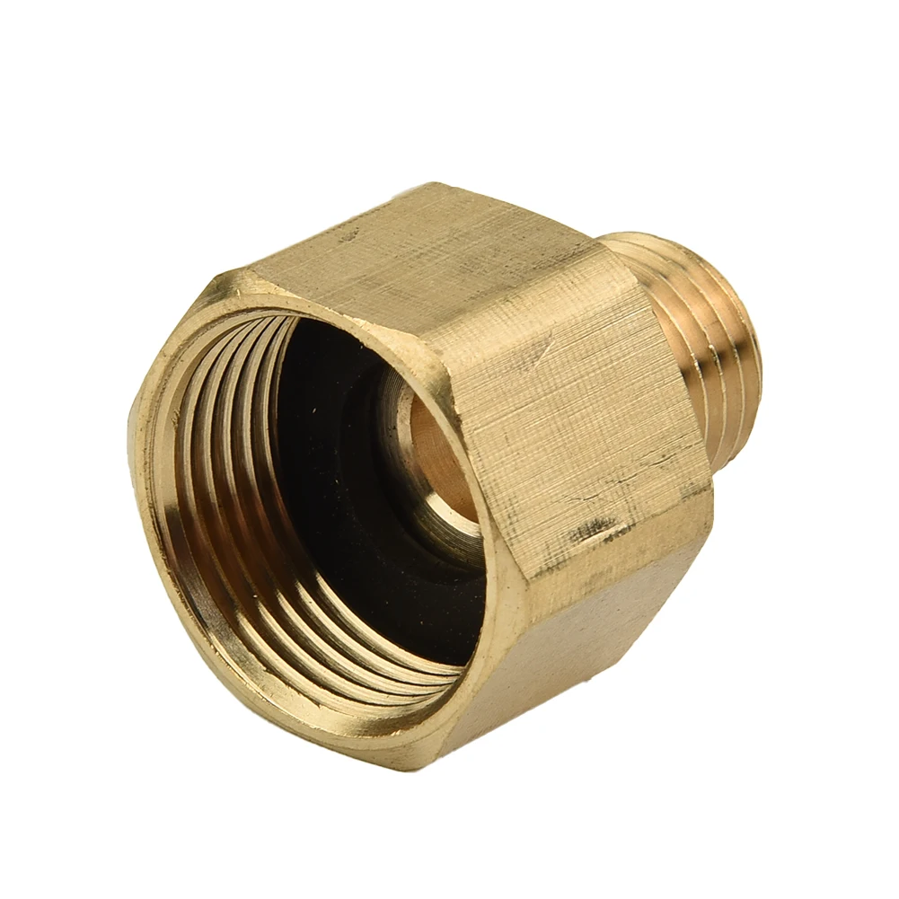 

Joint Adapter Hose Leak proof Pressure Rotatable Washer 1.18inch 22mm to 14mm 3cm Brass Connector Female to male