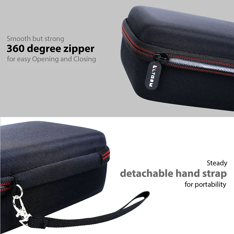 Durable EVA Hard Case for 2-Channel Sound Card - Protective Carrying Storage Bag