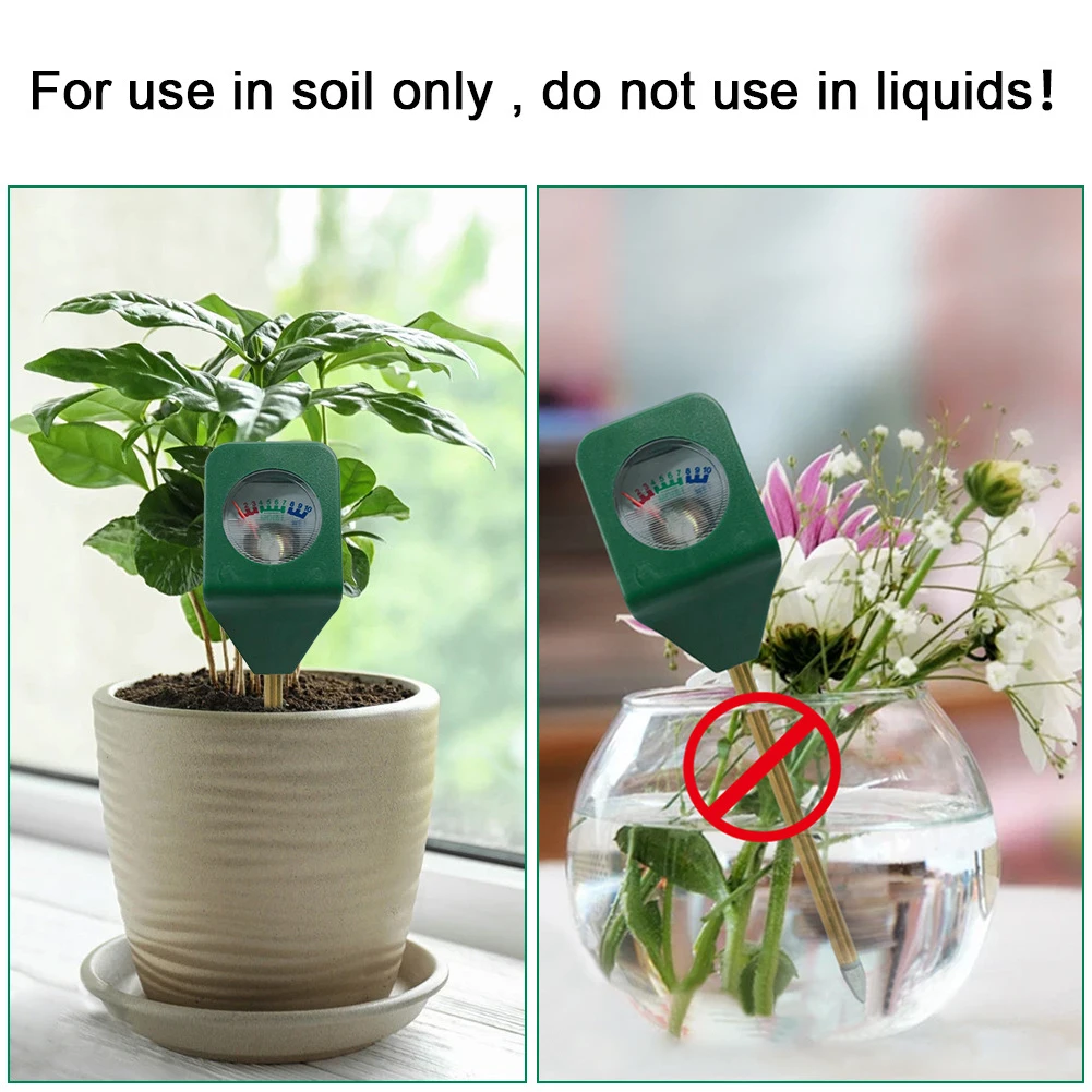 Mini Portable Hygrometer Tester Soil Moisture Meter Garden Plant Flower Indoor Potted Soil Analyzer Detector Tool
