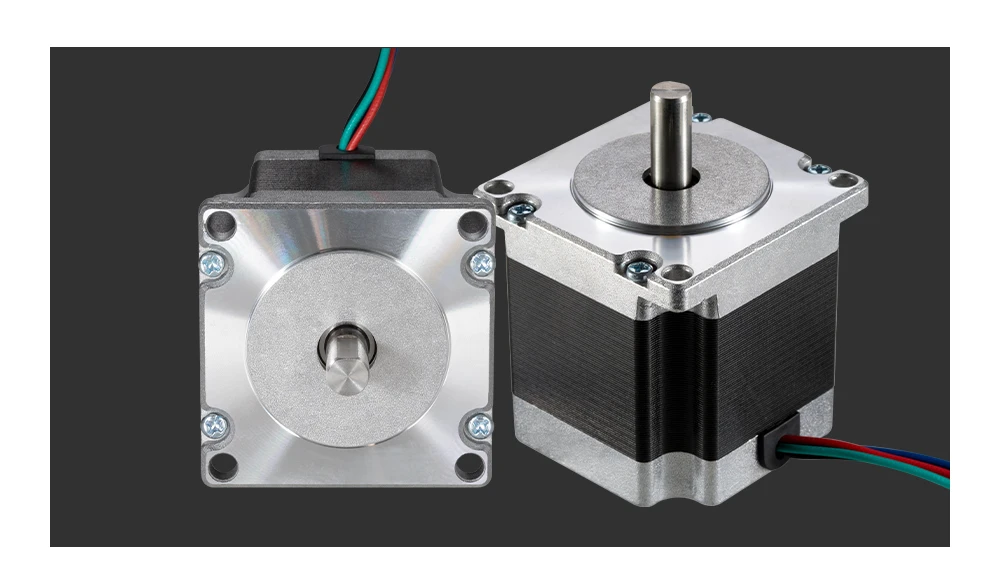 Description Picture 3 of itemCloudray Nema 23 Stepper Motor 1.3N.m 4.0A 55mm length with 8mm shaft diameter for CNC Engraving Milling Machine