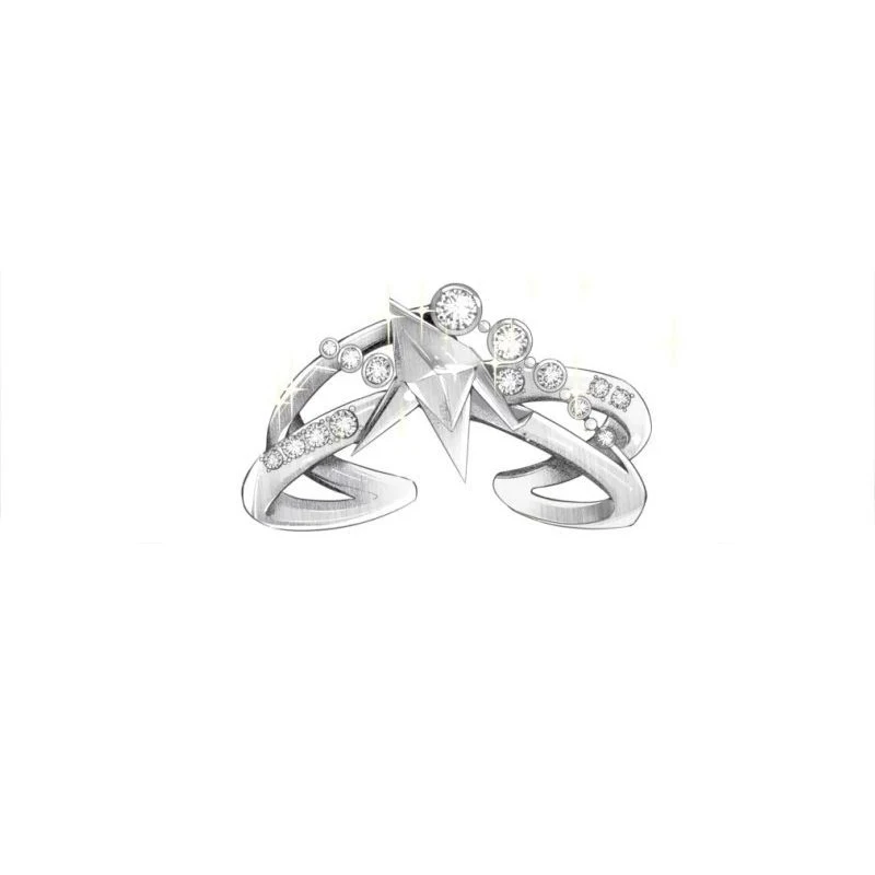 Love and Deepspace-Inspired Couple Ring Set for Cosplay
