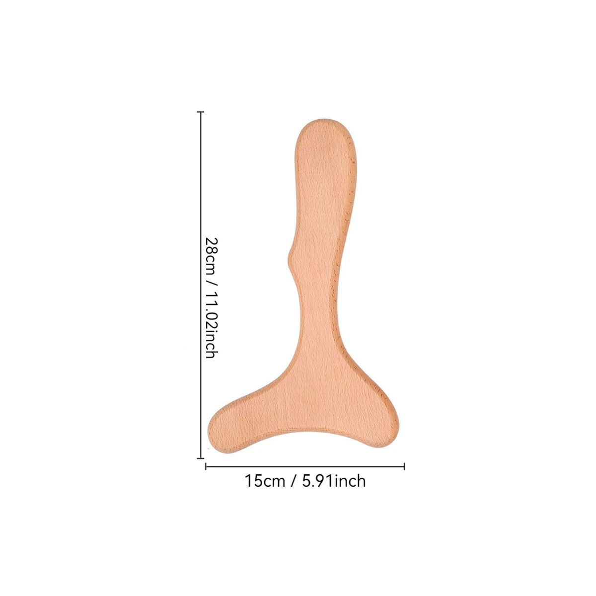 Wood Therapy Body Contouring Tool, Maderoterapia Wooden Tool, Home Spa Body Shaping for Women, Wellness Gift