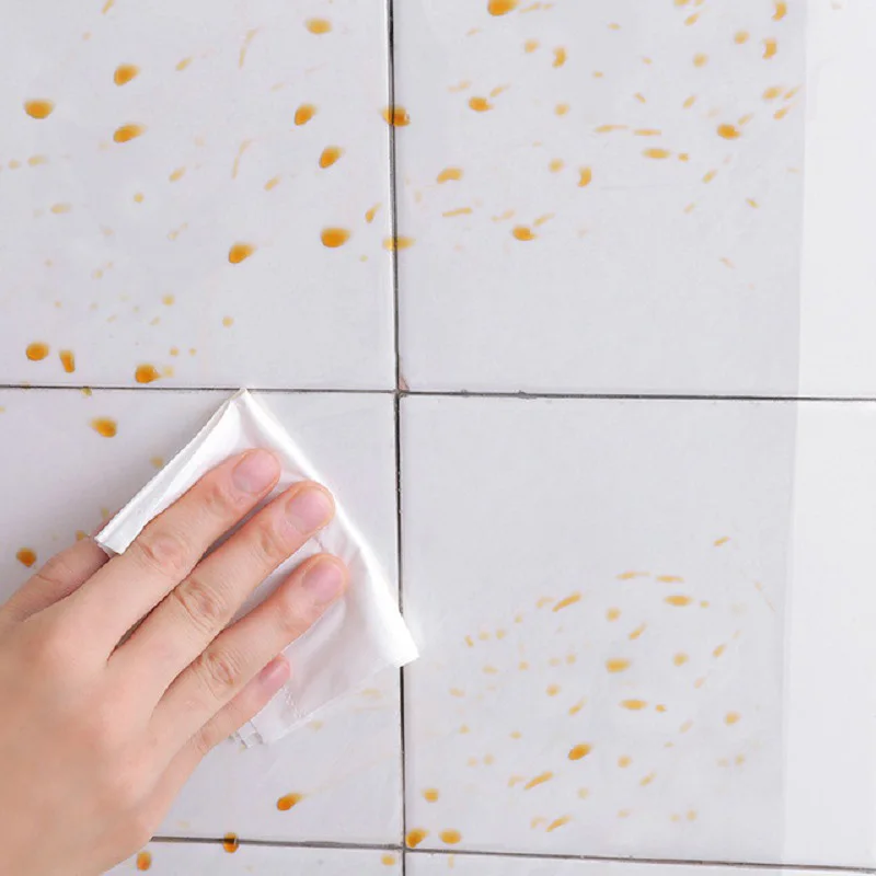60x90CM Kitchen Oil Proof Wall Sticker Self Adhesive Film Covering Removable Protective Film Shelf Drawer Liner