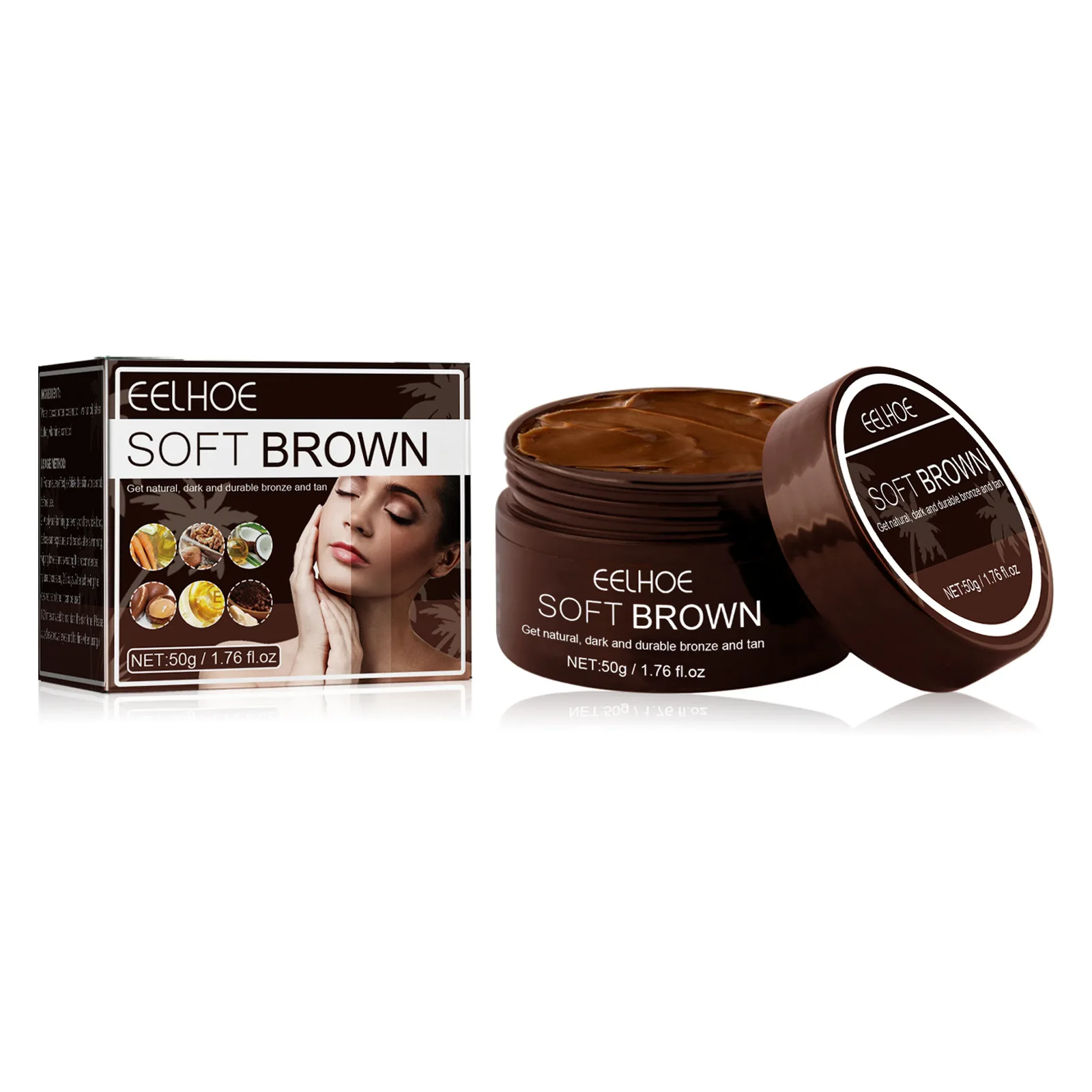 Body Self Tanning Cream Beach Solarium Outdoor Sun Suntan Protection Fast Brown Tanner Face Bronzer Tan Accelerator Cream self tanning lotion skin tanning cream