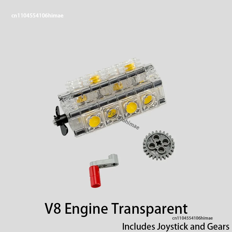 Enhanced Product Title:  
Engine Building Block Star Shape/Horizontal Cylinder – Racing Car Toy Gift