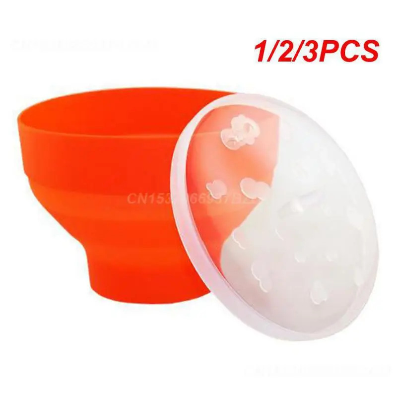 1/2/3 Pz Silicone Ad Alta Temperatura Popcorn Maker Chips Piatto Di Frutta Casa Microonde Popcorn Maker Pieghevole Cottura Popcorn