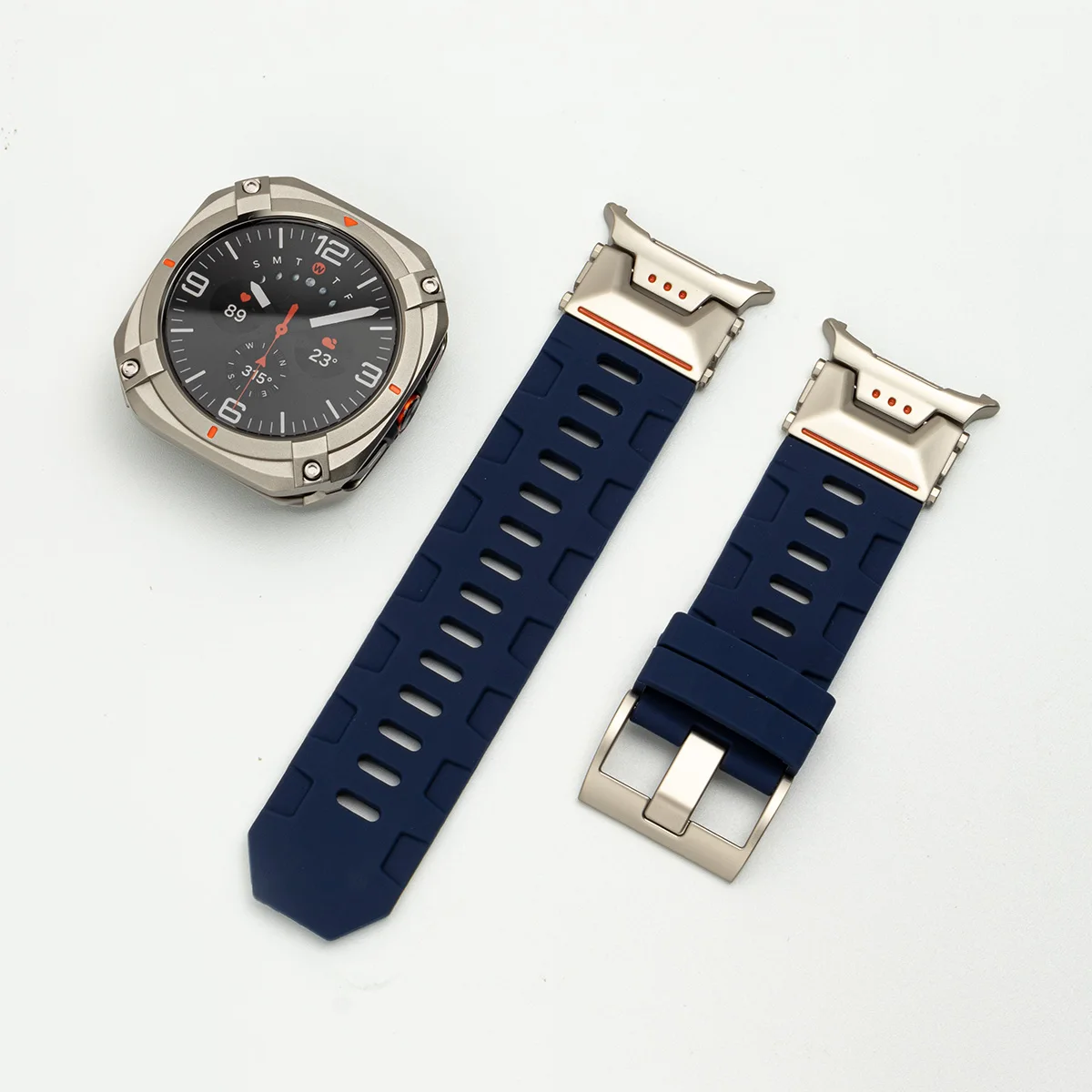 ตัวเลือกสินค้า สายซิลิโคนสุดหรูสำหรับ Samsung Galaxy Watch Ultra 2025