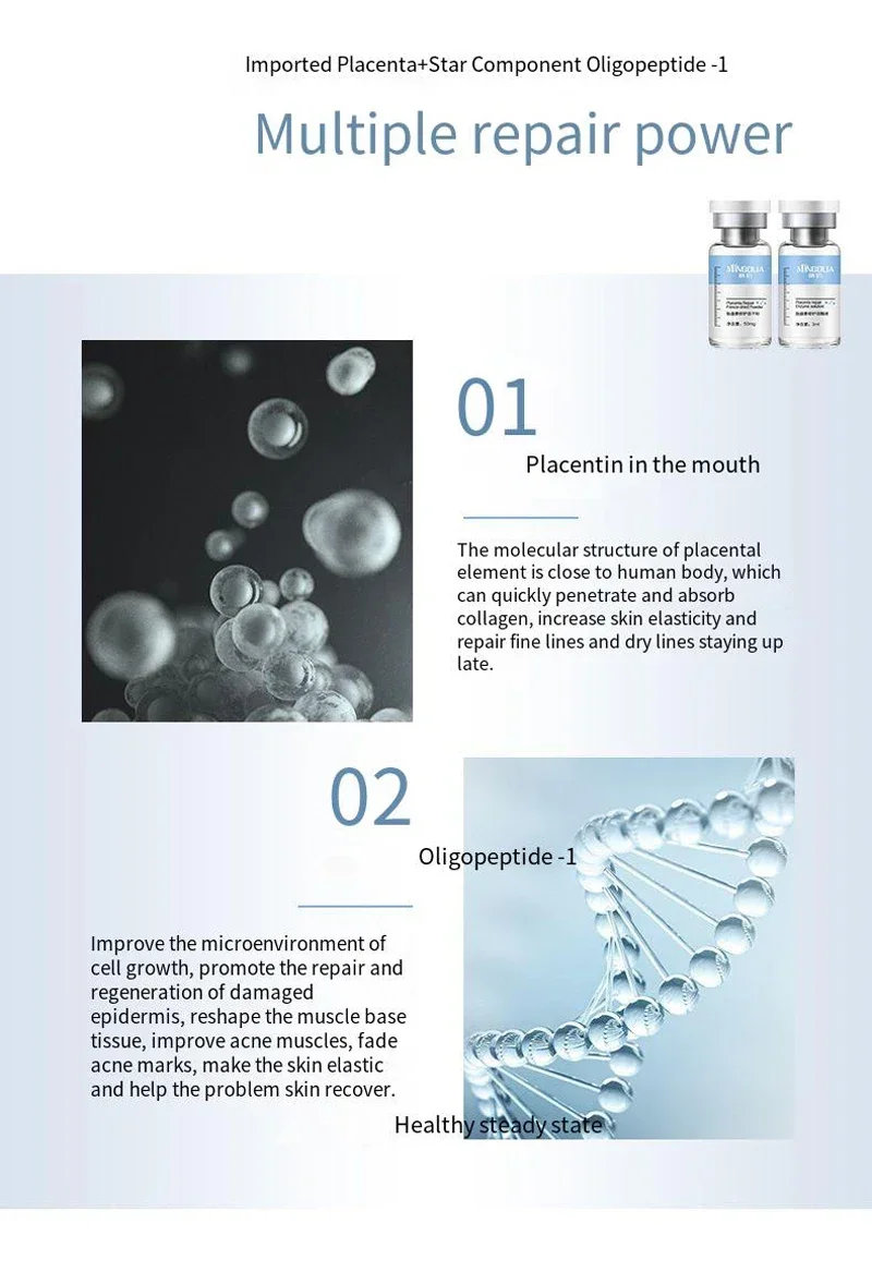 Polypeptide Placenta Freeze-Dried Powder Essence – Repair & Rejuvenation