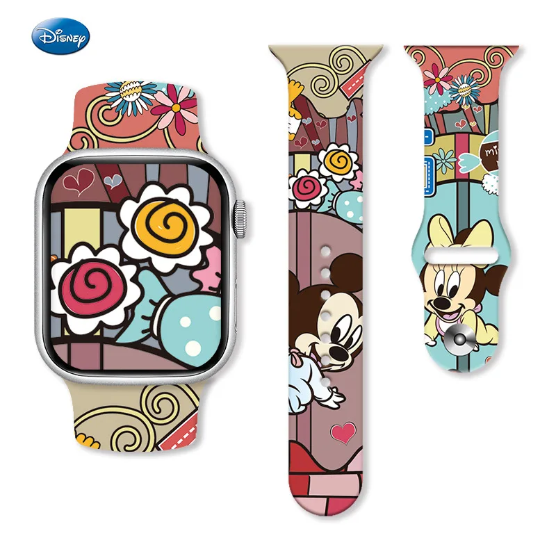 Disney Mickey Mouse Watchband for Apple Iwatch Ultra Band