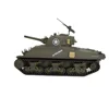 Rc Henglong Large Remote Control Tank Sherman M4a3 Multi Functional Battle Simulation Tank Toy Model New Year Gift For Child 6