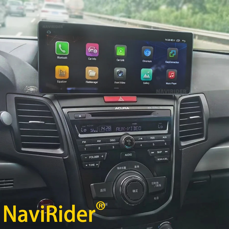 

Android 13 Qled экран 12,3 дюйма для Acura RDX 2013-2018 Автомобильный мультимедийный видеоплеер стерео беспроводной CarPlay GPS Navi головное устройство