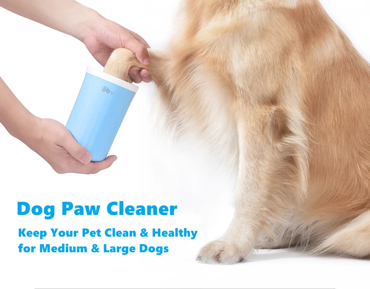 Dog Paw Cleaner Romove Dirt Mud Portable 2 in 1 Silicone Brush Pet Feet