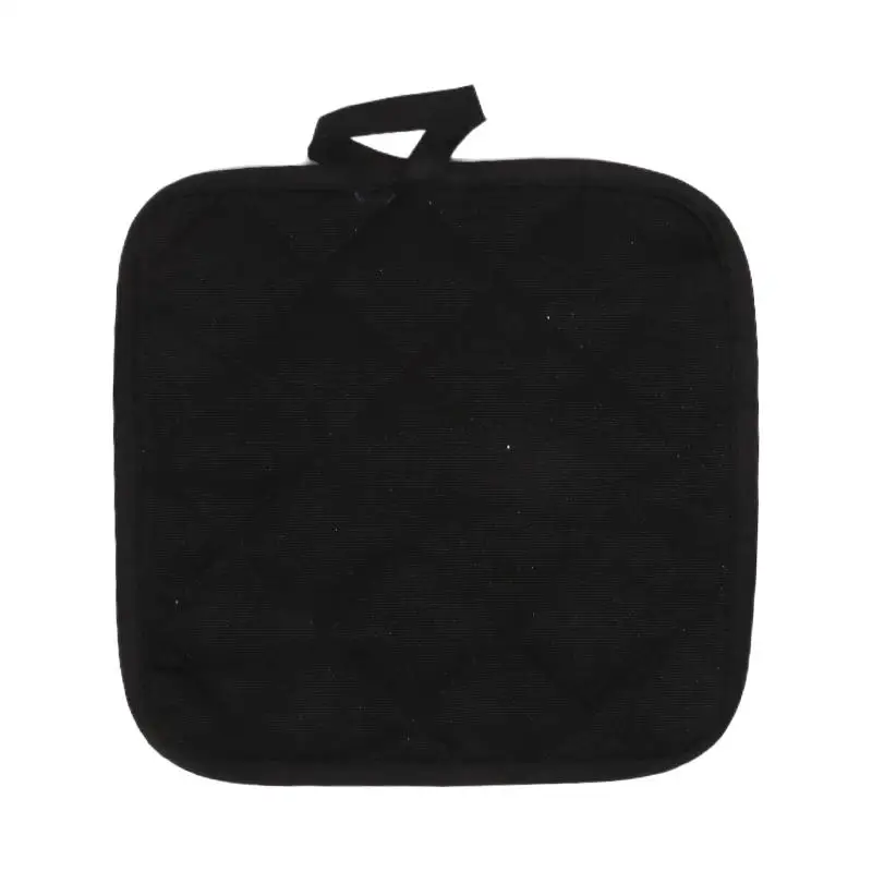 1-2pcs Square Plaid Placemats Table Mats Heat Insulation Place Mats Tea Cup Pad Dining Table Decorations Cloth Mat for Pot