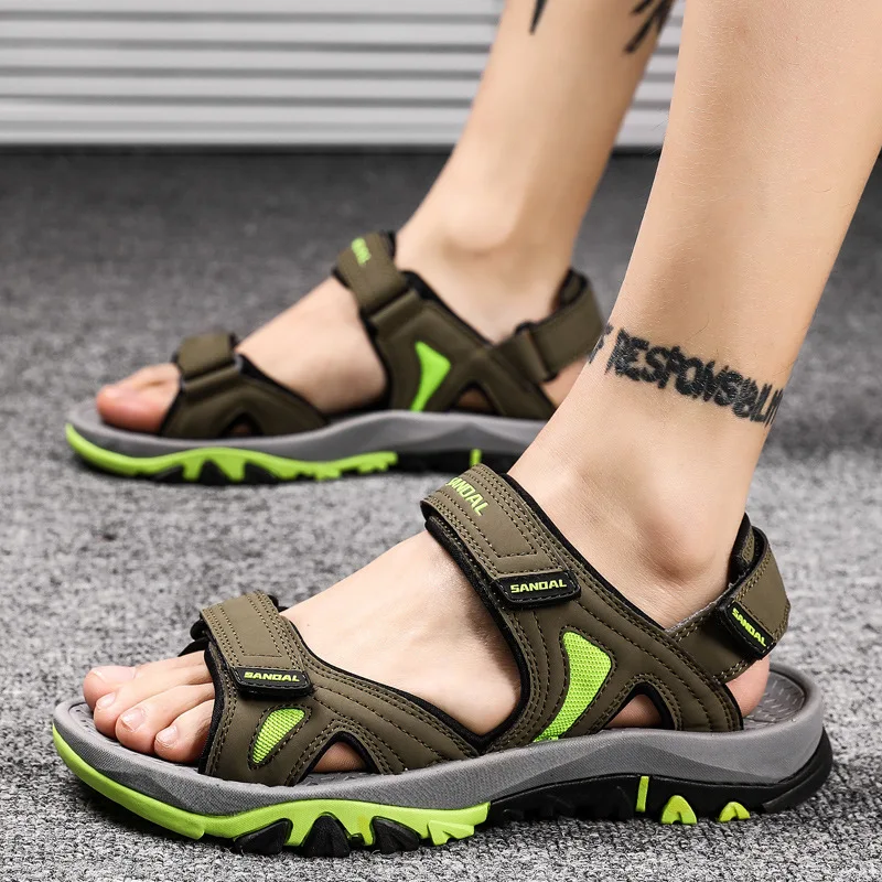 Shoes Men's Sandals Summer 2023 Outdoor Classics Walking Men Sandals Big Size 46 Gladiator Sandalias New Platform Water Footwear