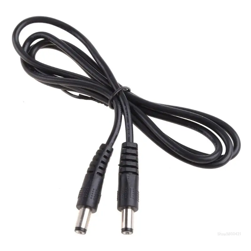 

DC5.5x2.1mm Power Extension Cable Male to Male Connector Power Supply Adapter