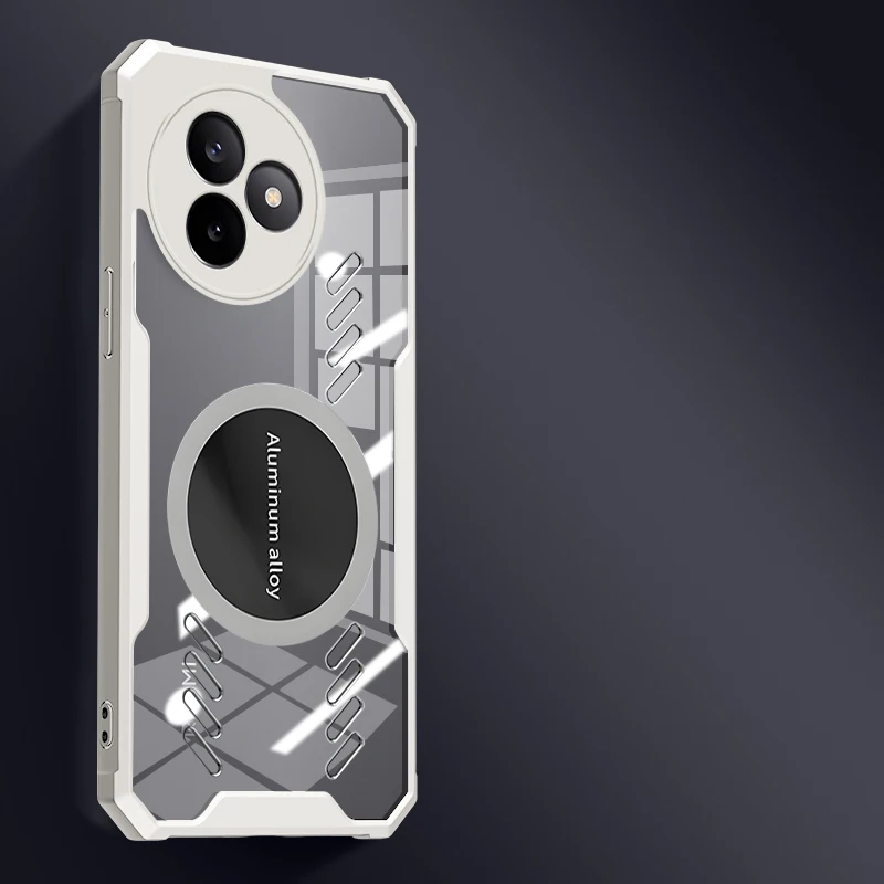 Magnetic Dragon Totem Transparent Graphene Cooling Case with Enhanced Heat Dissipation