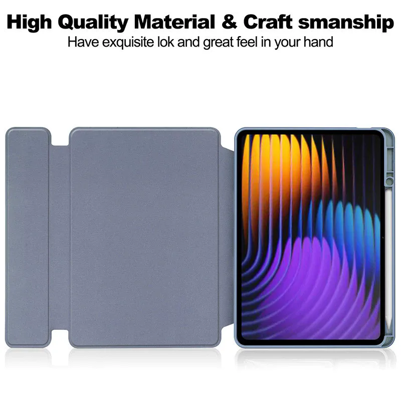 360-Degree Rotating Magnetic Keyboard Case