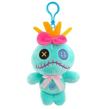 Disney Anime Scrump Plush Toys Cartoon Lilo and Stich Model Dolls Soft Stuffed Keychains Pendent Decoration Toys for Kids gift 1