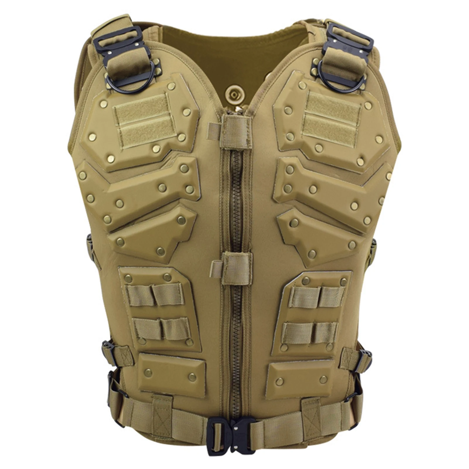 Adjustable Combat Molle Vest Airsoft Paintball Vest Armor Hunting Plate Carrier Airsoft Accessories Military Combat Army Wargame