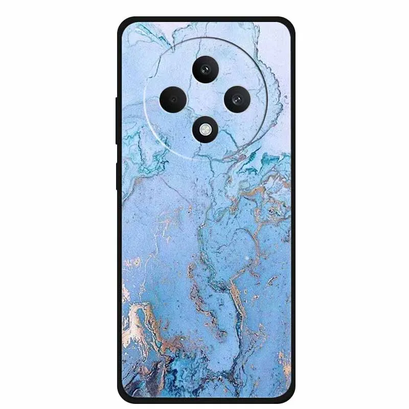Elegant Marble Design Phone Case - Luxury Soft Silicone Bumper & Color Shield