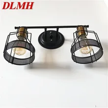 

DLMH Retro Design Wall Light Lamps LED Indoor Scones Industrial Loft Decorative Fixtures
