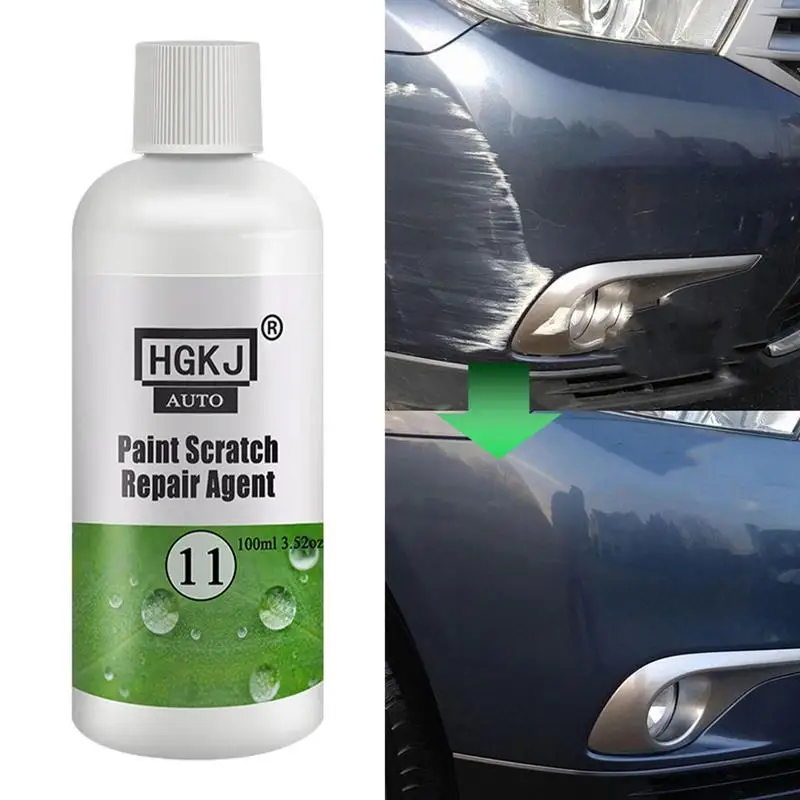 

Car Paint Scratch Repair Car Exterior Scratch Repair Agent 100ml Car Repair Agent Removes Water Spots & Paint Swirls