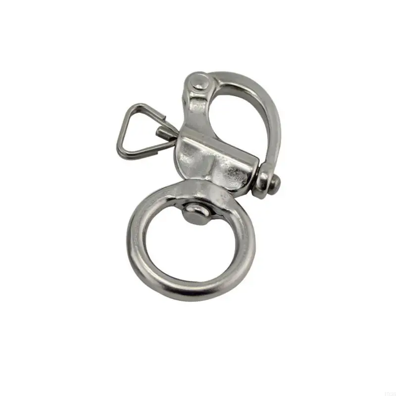 193B Rotary Shackle 316 Stainless Steel Quick Release Boat Anchor Chain Eye Shackle