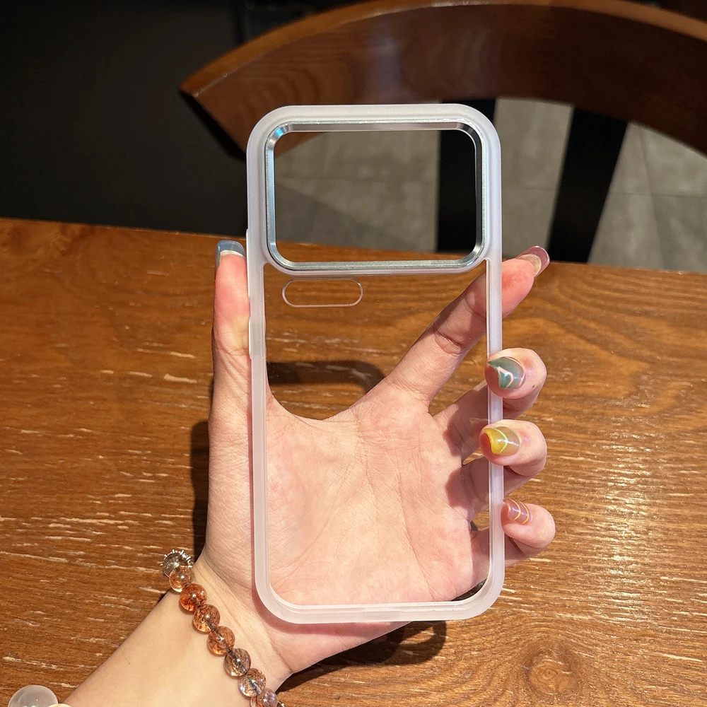Clear Shockproof Magnetic Charging Case - TPU PC Cover