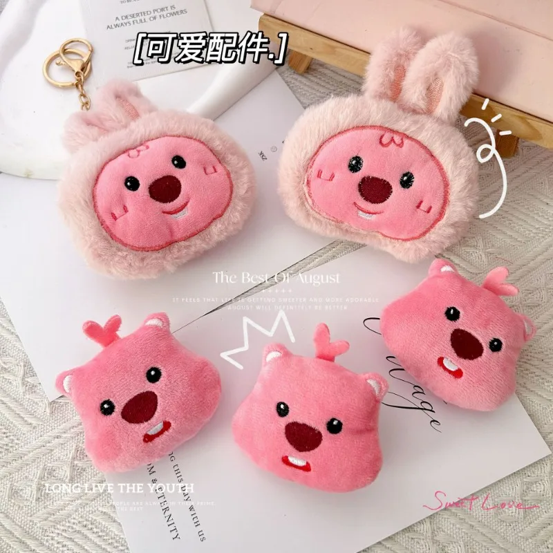 

Cartoon plush accessories beaver brooch cute Ruby doll doll pendant bag diy clothing accessories wholesale Christmasgiftsurprise