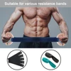1 Pair Wooden Resistance Bands Handles, Versatile Exercise Handles with Anti-Slip Grips for Home Gym Pilates, Strength Training 4
