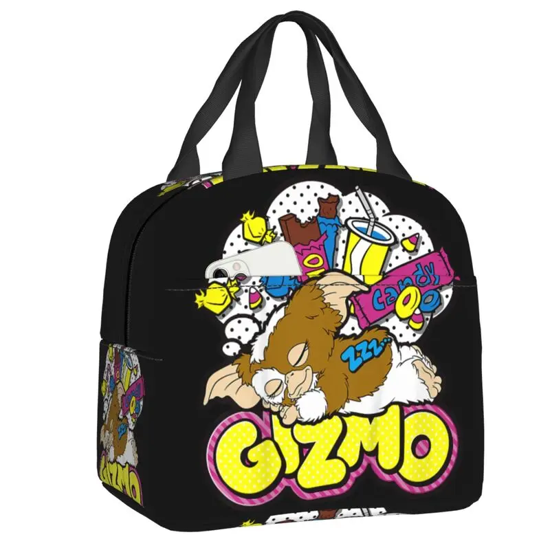 

Gremlins Gizmo, Ланч-бокс для снеков, мечты для женщин, Mogwai, охладитель, Термоизолированный Ланч-бокс для пикника, офисная работа, сумки-тоут для пикника