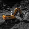 K970-200 All-alloy Remote Control Shovel Hydraulic Excavator Adult Collection Level Remote Control Large Engineering Car Toys 5