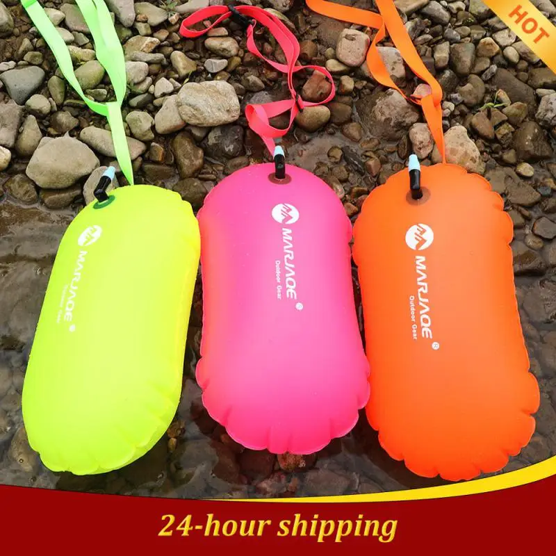 Inflatable Flotation Bag Environmental With Waist Belt Waterproof Air Dry Bag Pvc For Swimming Water Sport Storage Safety