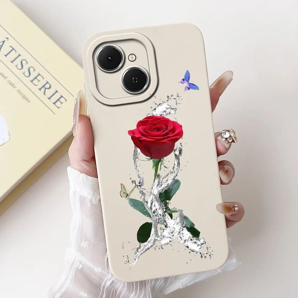 Silicone Luxury Fashion Love Painted Shockproof Phone Case Bumper