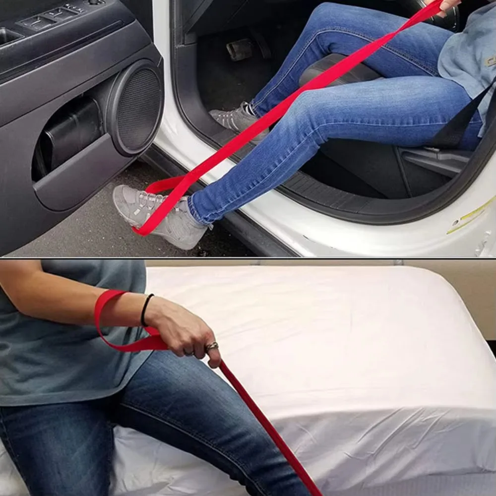 Portable Disabled Elderly Leg Lifting Strap Foot Lifting Devices Knee Leg Injuries Important Mobility Aids No Need Bend Down elderly get assist strap