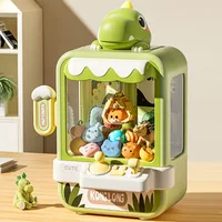 Claw Machine for Kids Dinosaur Catch Doll Machines Candy Grabber Toys for Boy Girl Electronic Arcade Game Gift 2