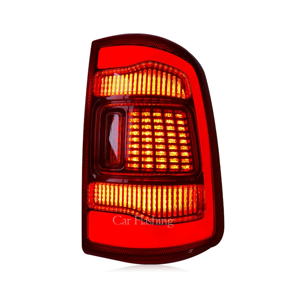 Winjet LEDテールライトアセンブリ 2009-2018 Dodge RAM 1500 2500 3500 2019 Ram クラシックボディトラック Cタイプ LEDチューブ DRL シーケンシャル ウィンカ Winjet LEDテールライトアセンブリ 2009-2018 Dodge RAM 1500 2500