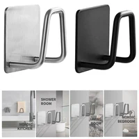 304 Stainless Steel Kitchen Sponges Holder Self Adhesive Sink Drain Drying Rack Bathroom Accessories 1