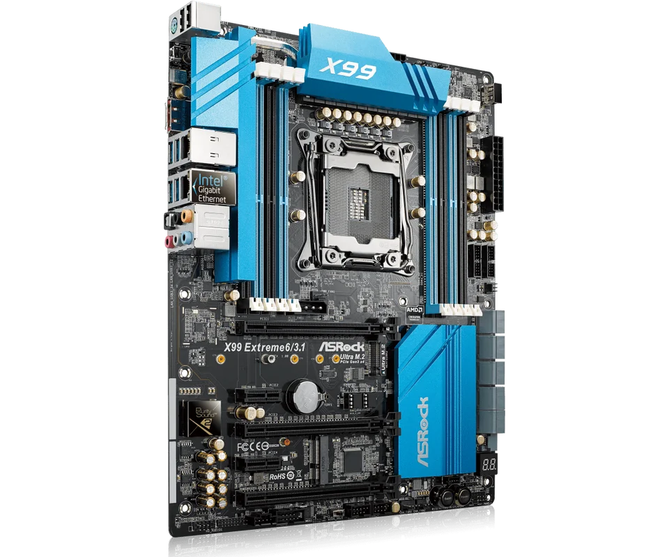 X99 X99M マザーボード ASRock X99 EXTREME6/3.1 マザーボード LGA