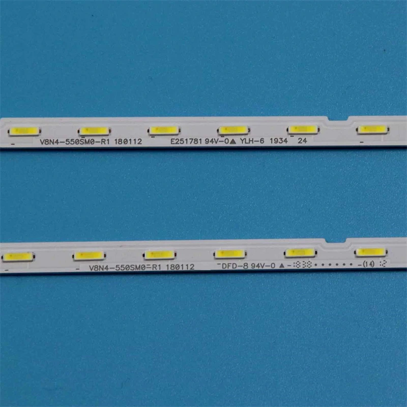 2PCS ŰƮ ο tv LED V8N4-550SM0-R1 180112 BN96-46033A Ʈ Ʈ L1_NU7.4/7.5_E5 _ CEM_S40(1)_ R1.2_S1C_100-LM41-00568