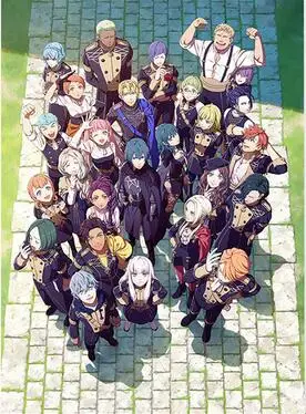 Anime Fire Emblem Tre Case Byleth Edelgard Claude Print Art Canvas Poster Per La Decorazione Del Soggiorno Home Wall Decor Picture