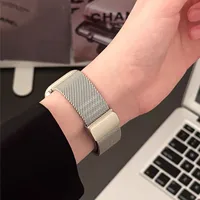 Bracelet magnétique pour Apple Watch Ultra 49mm, 44mm 45mm 40mm 41mm 42mm 38mm, Bracelet en acier inoxydable iWatch série 7 8 se 6 5 3 5