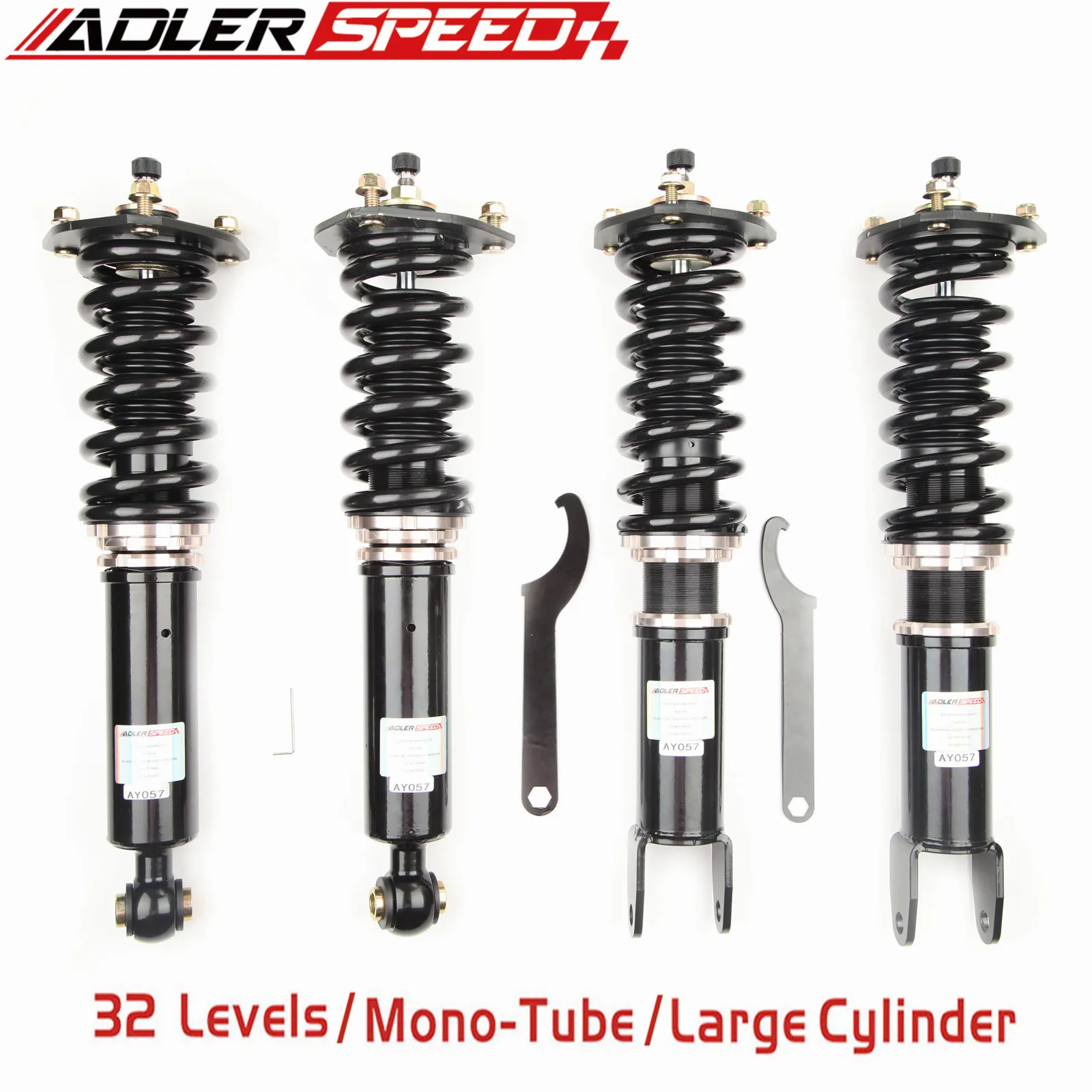 Adlerspeed 32 Livelli Kit Sospensione Coilovers Mono Tubo Per Toyota: Supra Mk4 (1993-1998)
