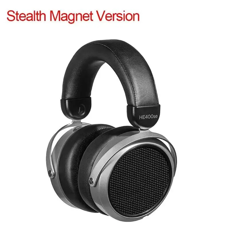 오리지널 HIFIMAN HE400SE V2 오픈 백 헤드폰, 정역학 풀 사이즈 다이어프램, 마그네틱 평면 스틸 유선 3.5mm 헤드셋