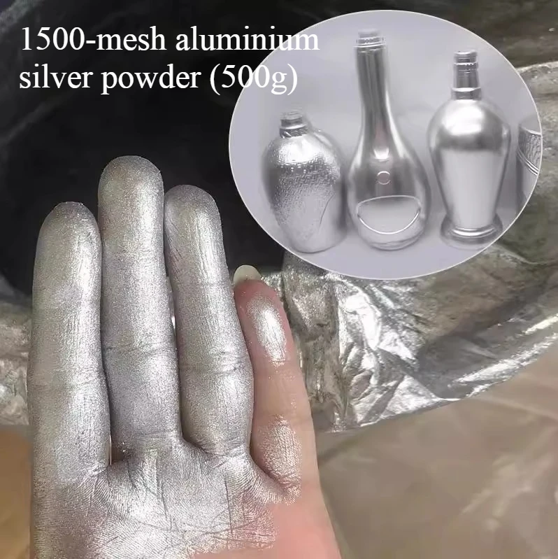 100g/200g/500g High-purity Ultrafine Aluminum Silver Powder