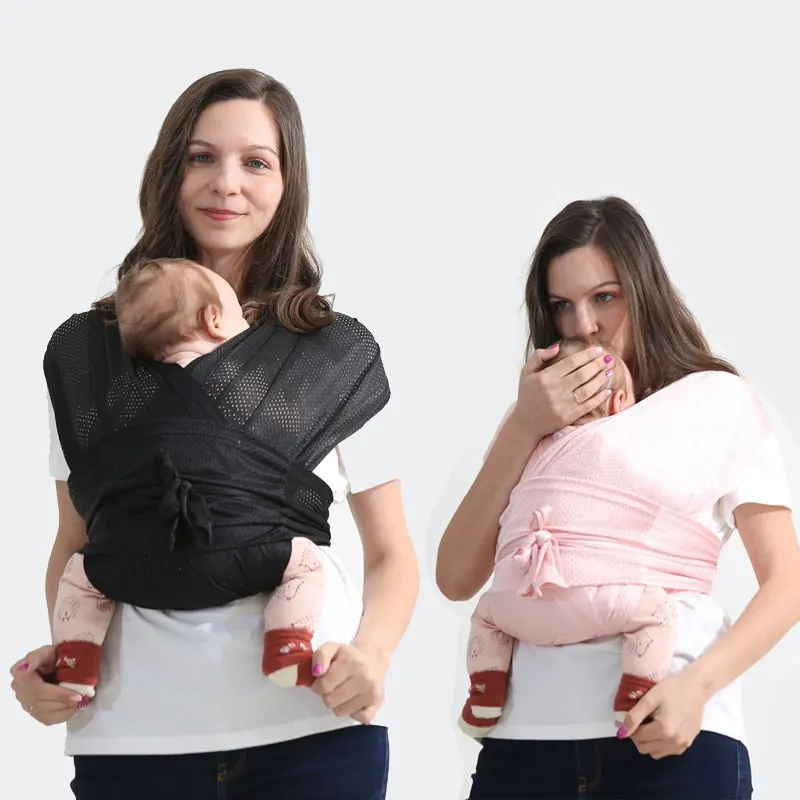 Hands Free Baby Carrier Newborn to Toddler Ergonomic Infant Kangaroo Shoulder Strap Breastfeeding Bag  Breathable Sling Wrap