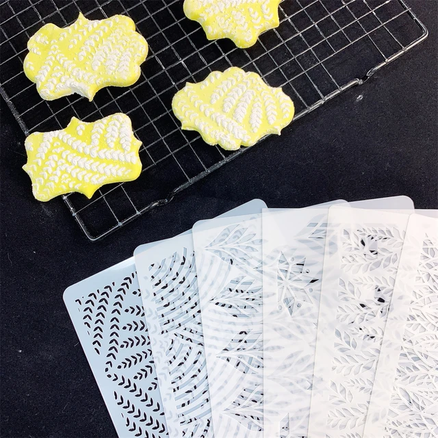 Diy Fondant Baking Mould Cake Stencil