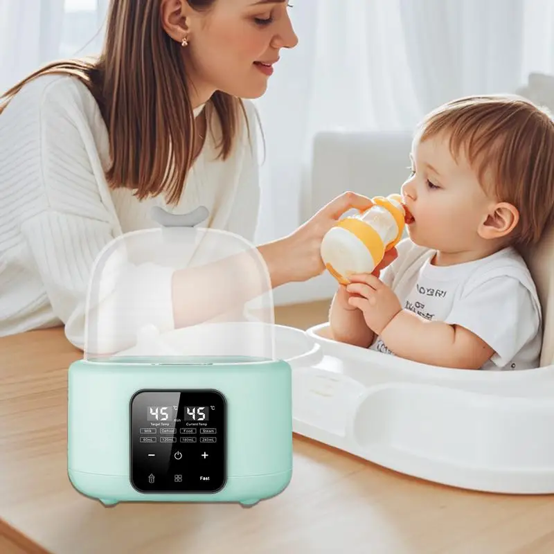 Baby Milk Warmer Smart Accurate Temperature Control Breast Milk Warmer Defrost Baby Bottle Heater Home Food Streamer For New